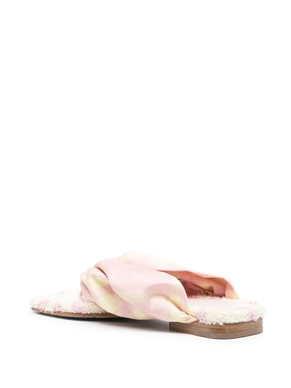 Burberry check thong sandals Burberry
