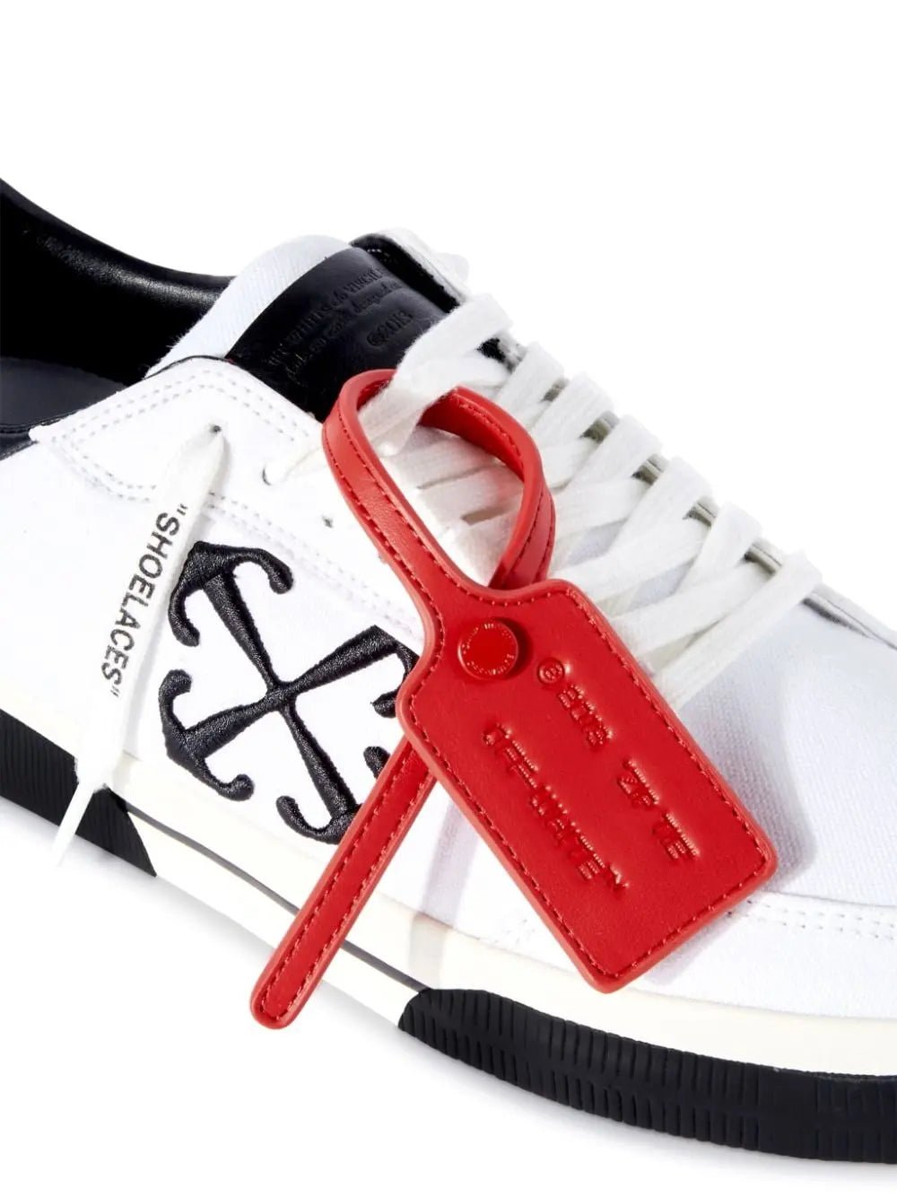 Off White New Low Vulcanized leather sneakers Off White