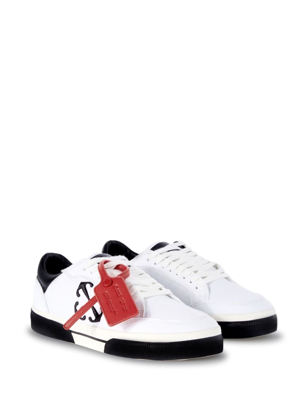 Off White New Low Vulcanized leather sneakers Off White