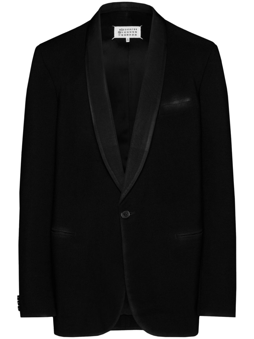 Maison Margiela Single-breasted blazer with 4-needle detail Maison Margiela