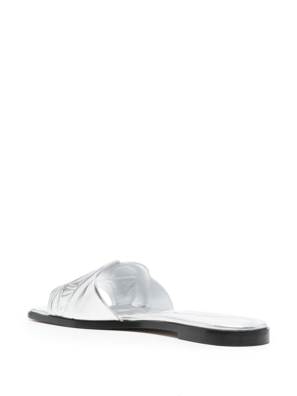 Alexander McQueen Slide sandals with embossed logo Alexander McQueen