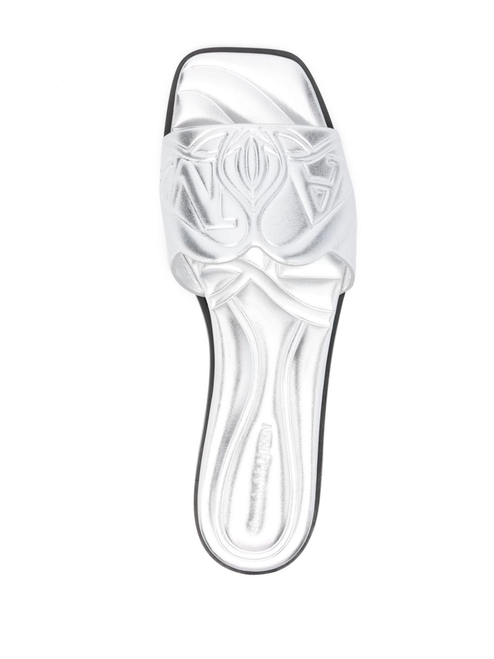 Alexander McQueen Slide sandals with embossed logo Alexander McQueen