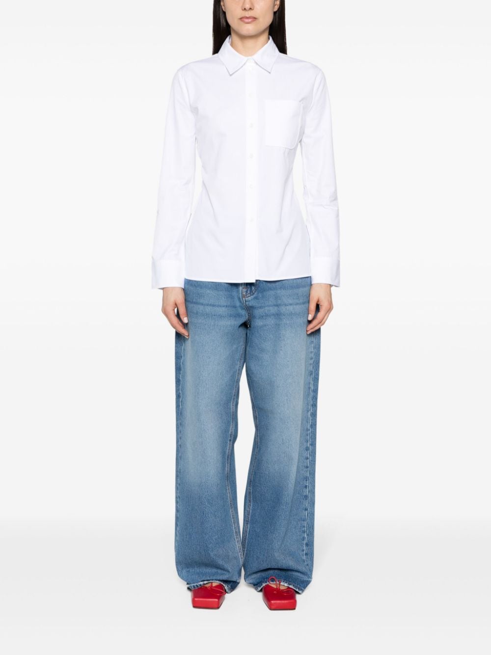 JACQUEMUS Shirts White JACQUEMUS