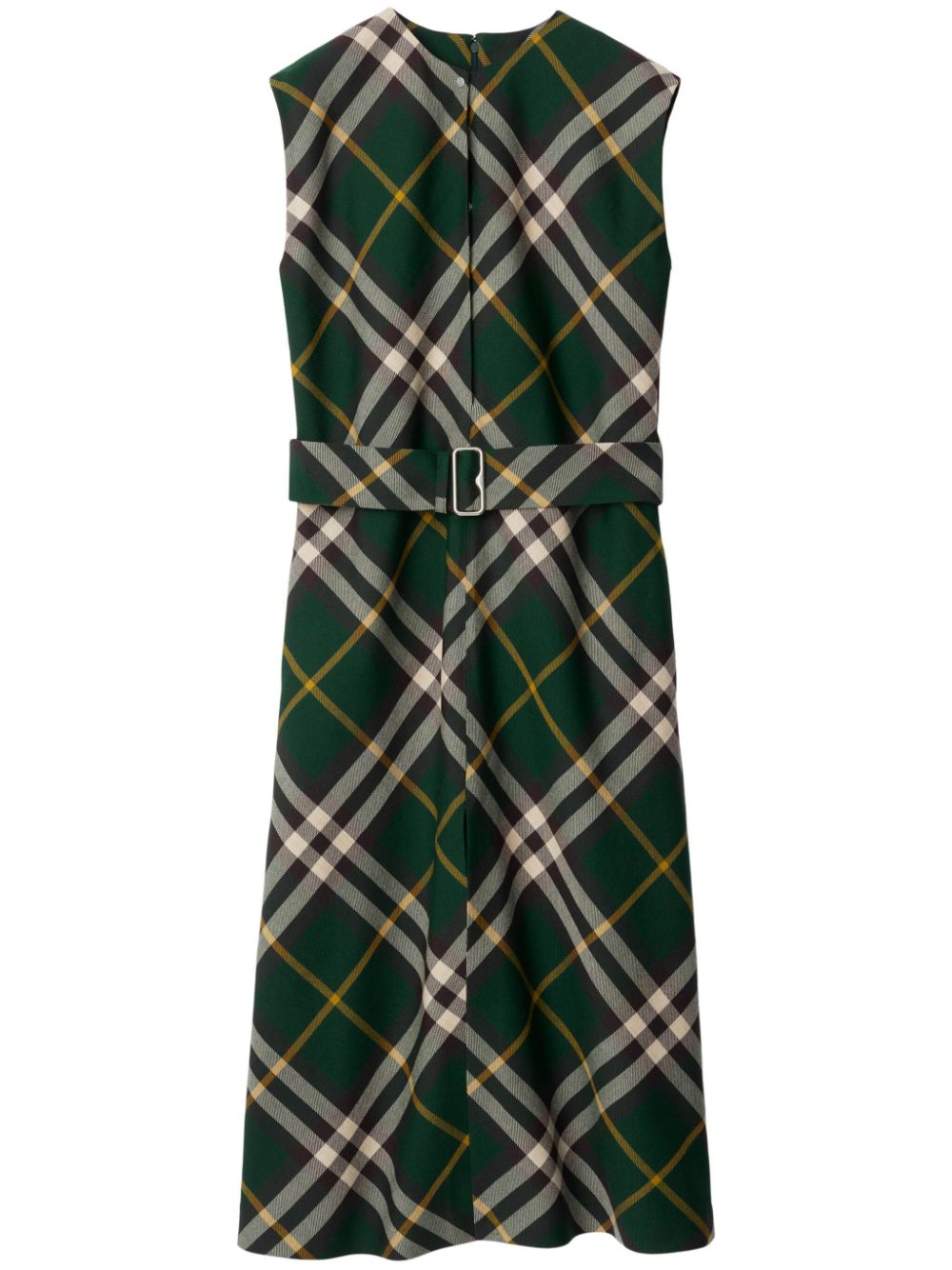 Burberry Nova Check Midi Dress Burberry