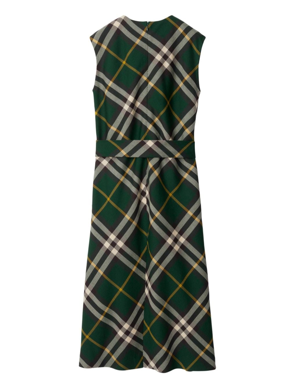 Burberry Nova Check Midi Dress Burberry