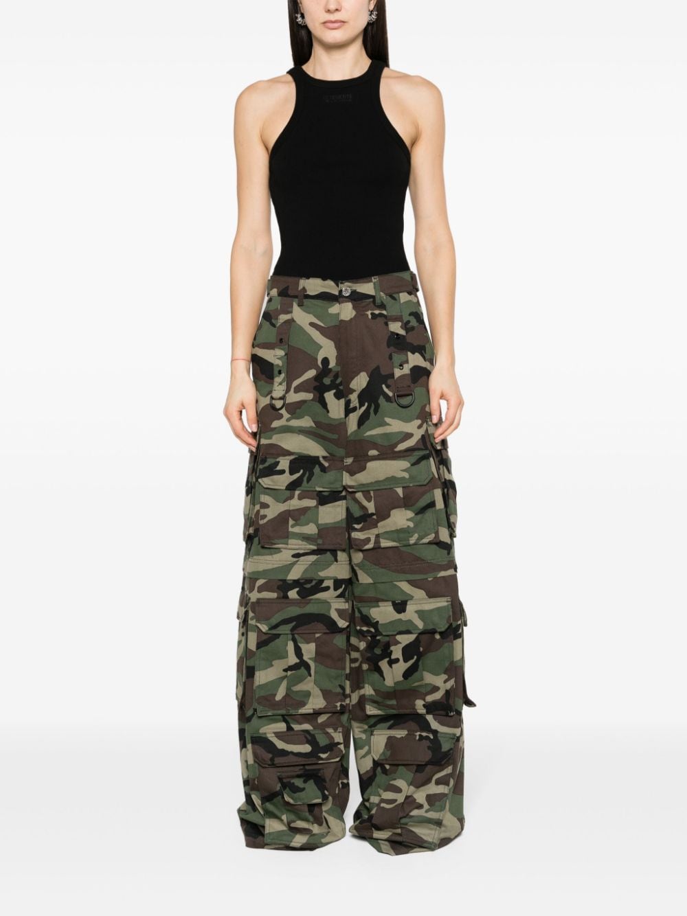 Vetements Top Black Vetements