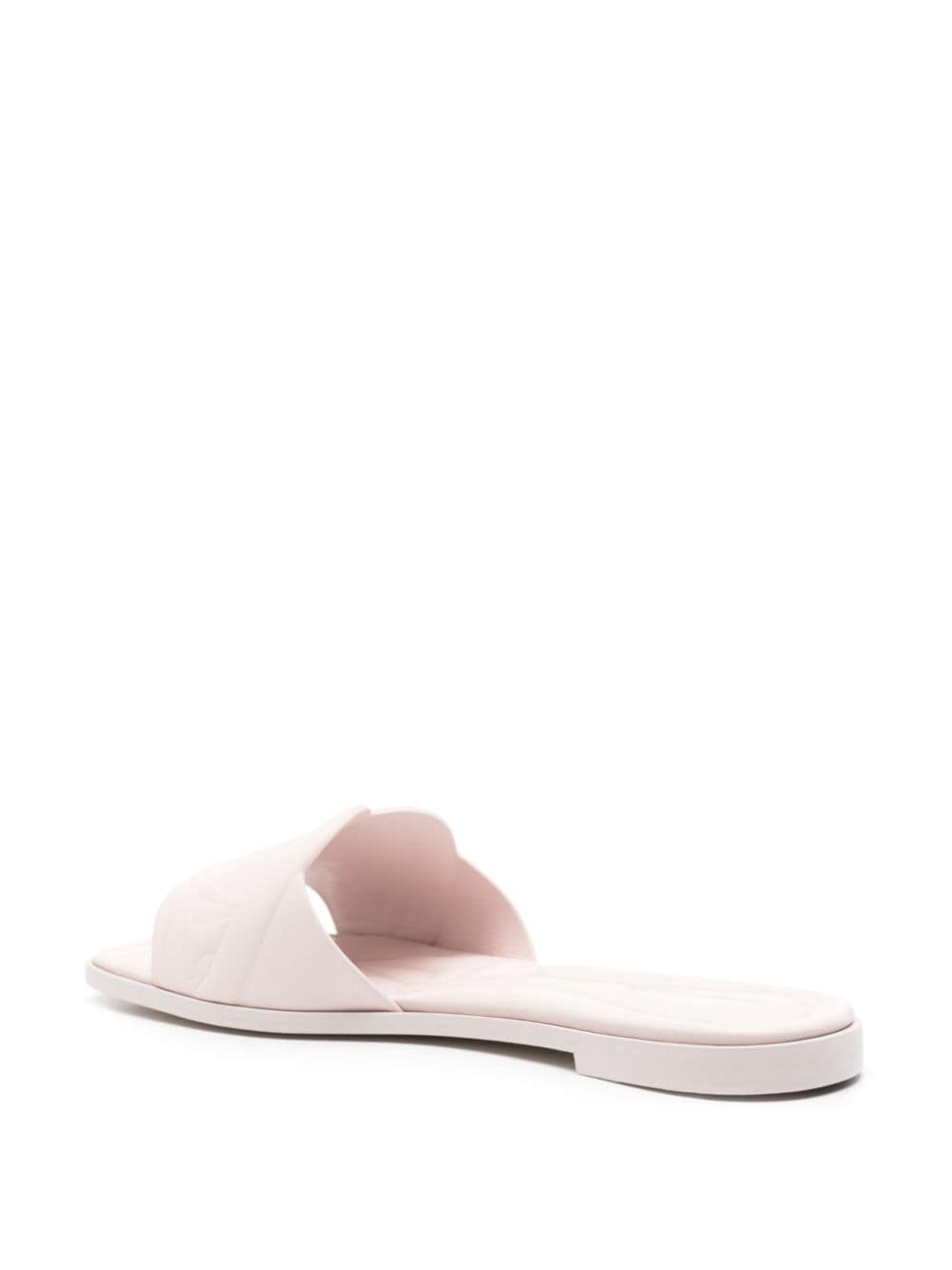 Alexander McQueen leather slides Alexander McQueen