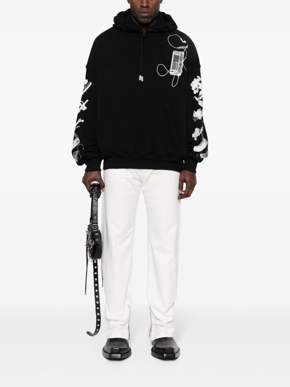 Off White 90's Logo Skate straight-leg jeans Off White