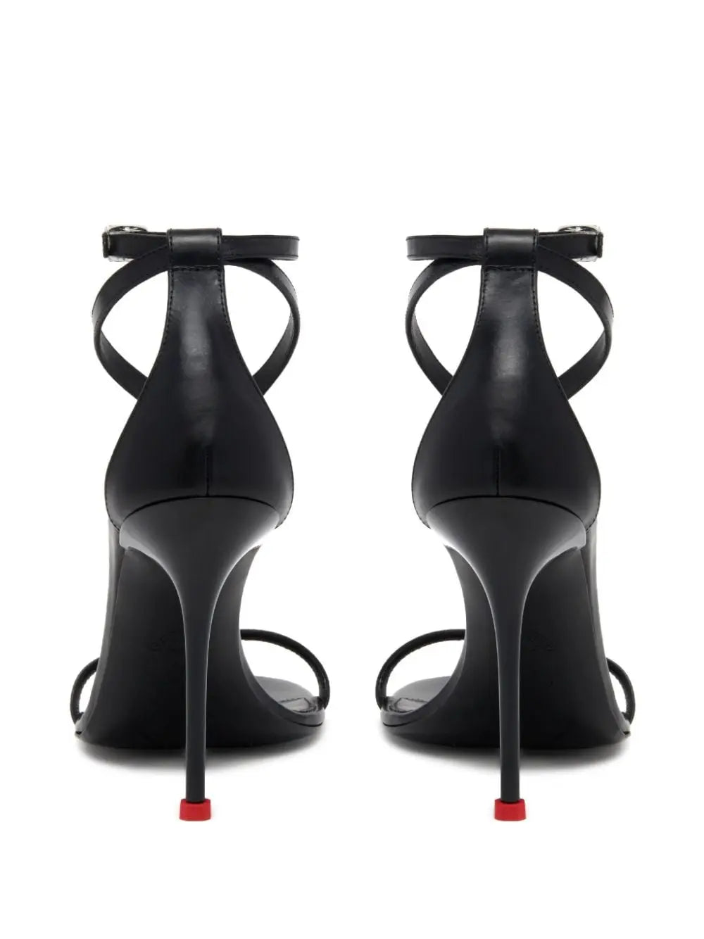 Alexander McQueen Harness 90mm leather sandals Alexander Mcqueen