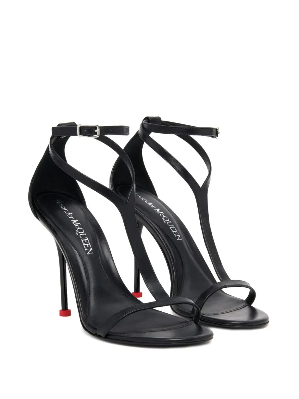 Alexander McQueen Harness 90mm leather sandals Alexander Mcqueen