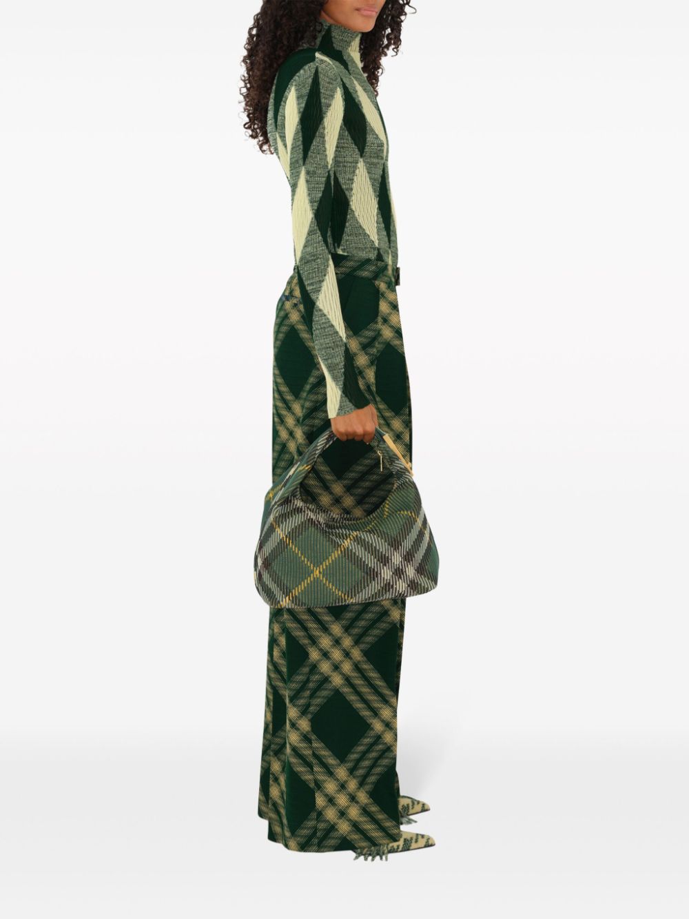 Burberry Medium Check Shoulder Bag Burberry