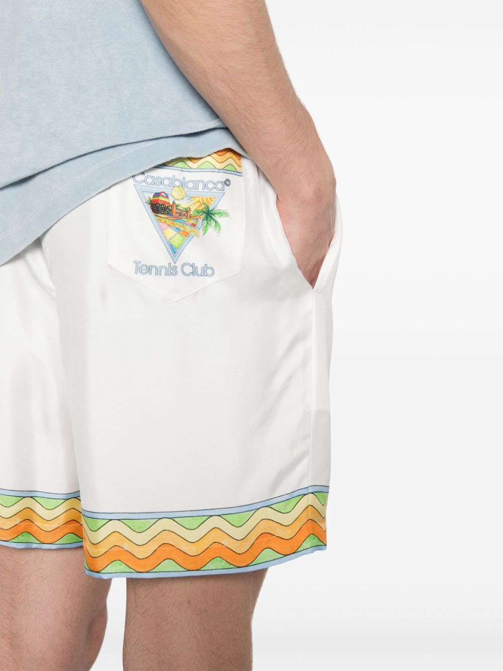 Casablanca Shorts White Casablanca