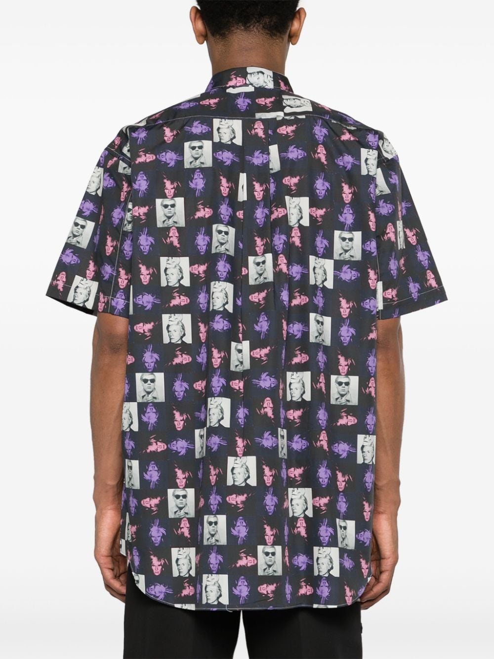Comme Des Garcons Andy Warhol print shirt Comme Des Garcons