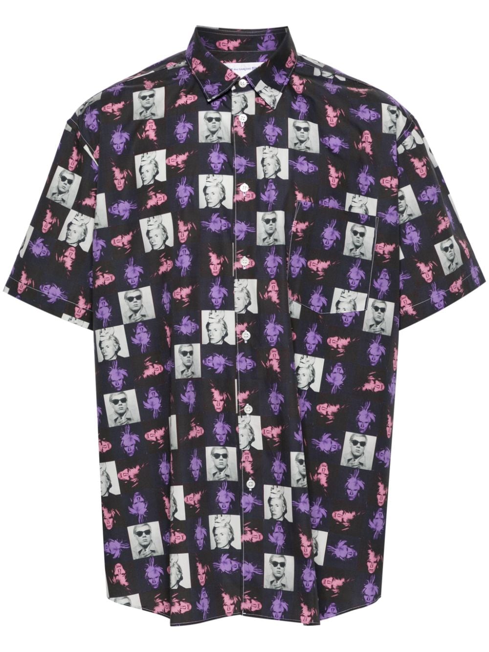 Comme Des Garcons Andy Warhol print shirt Comme Des Garcons