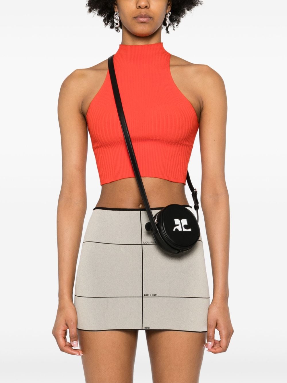 Courreges Re-Edition Circle cross body bag Courreges Re-Edition