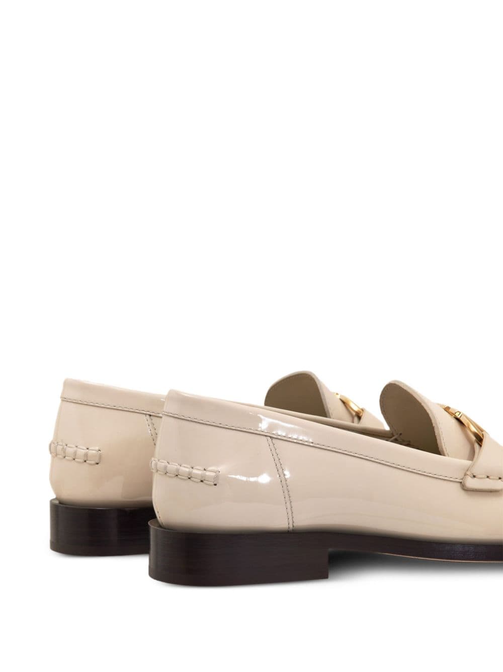 Ferragamo Gancini leather loafers Ferragamo