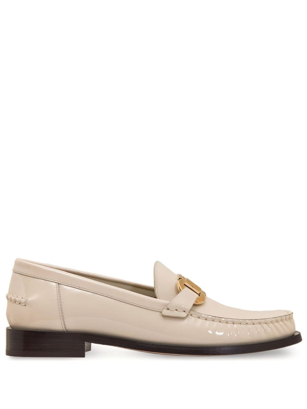 Ferragamo Gancini leather loafers Ferragamo