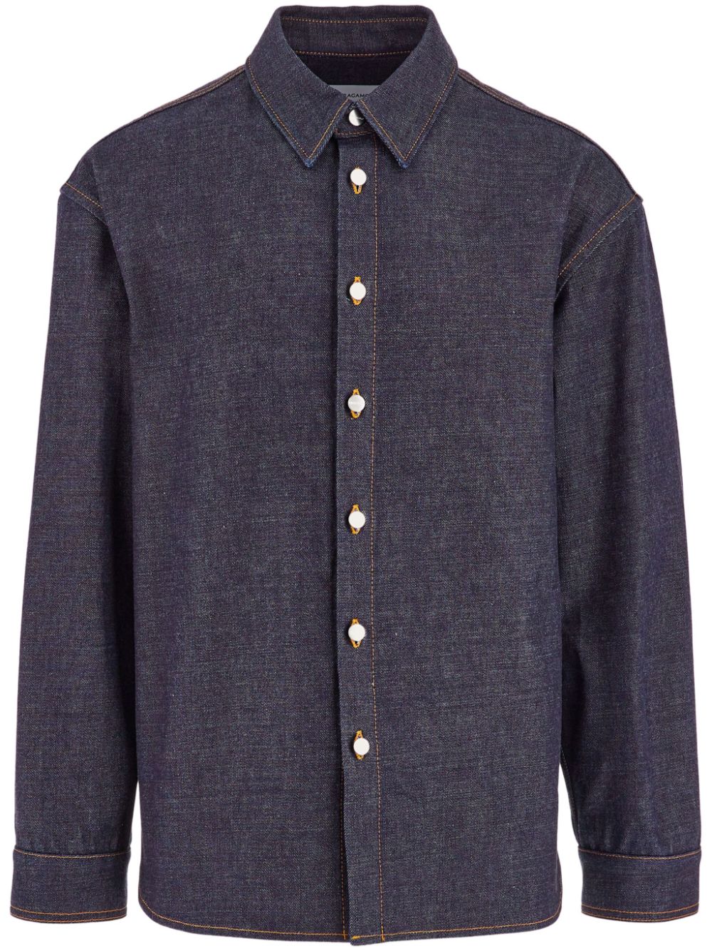 Ferragamo Shirts Blue Ferragamo