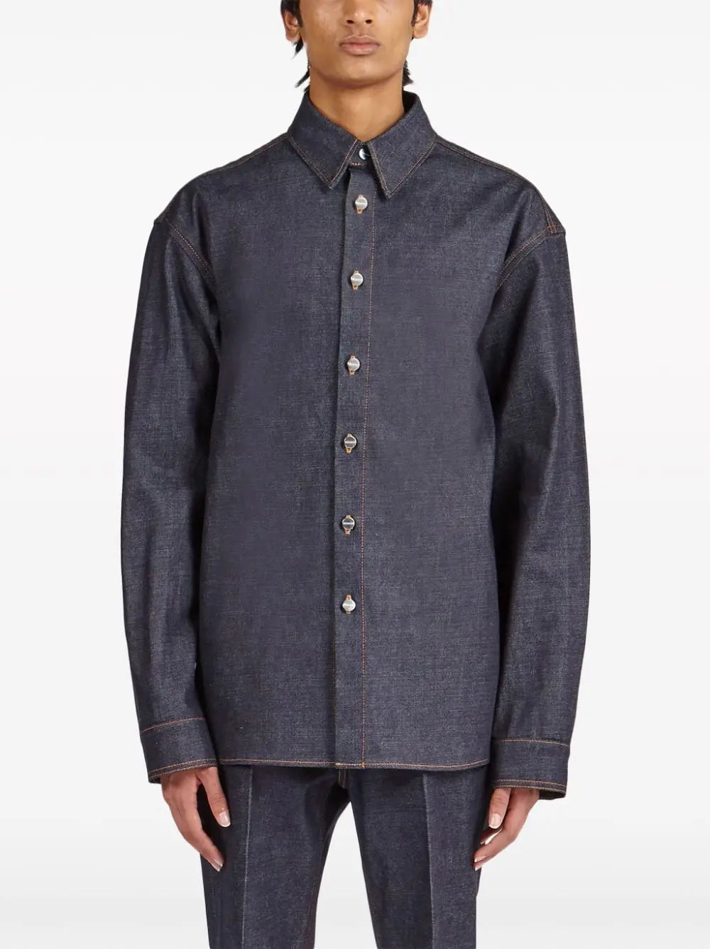 Ferragamo Shirts Blue Ferragamo
