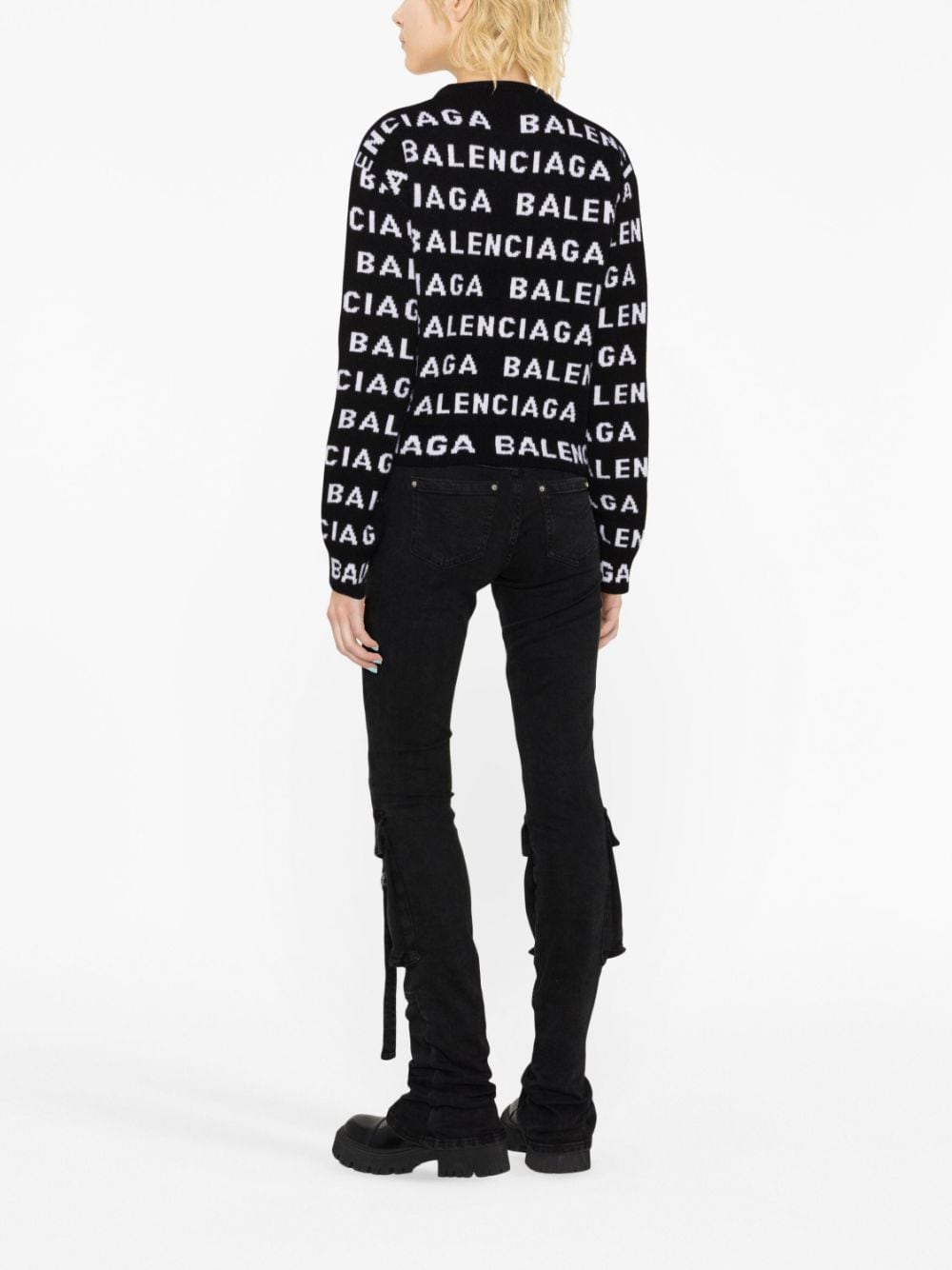 Balenciaga Logo wool sweater Balenciaga