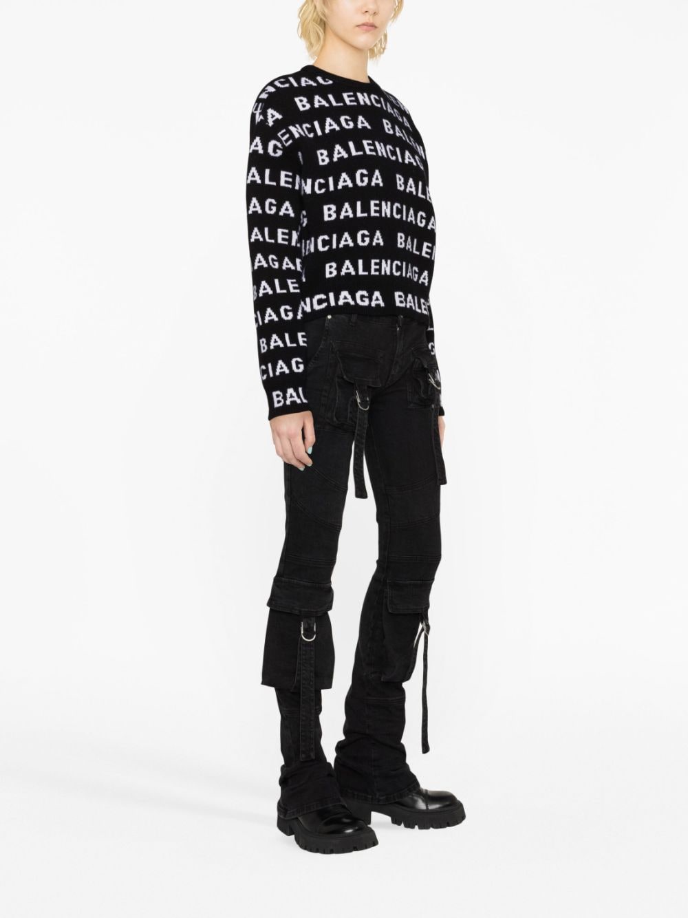 Balenciaga Logo wool sweater Balenciaga