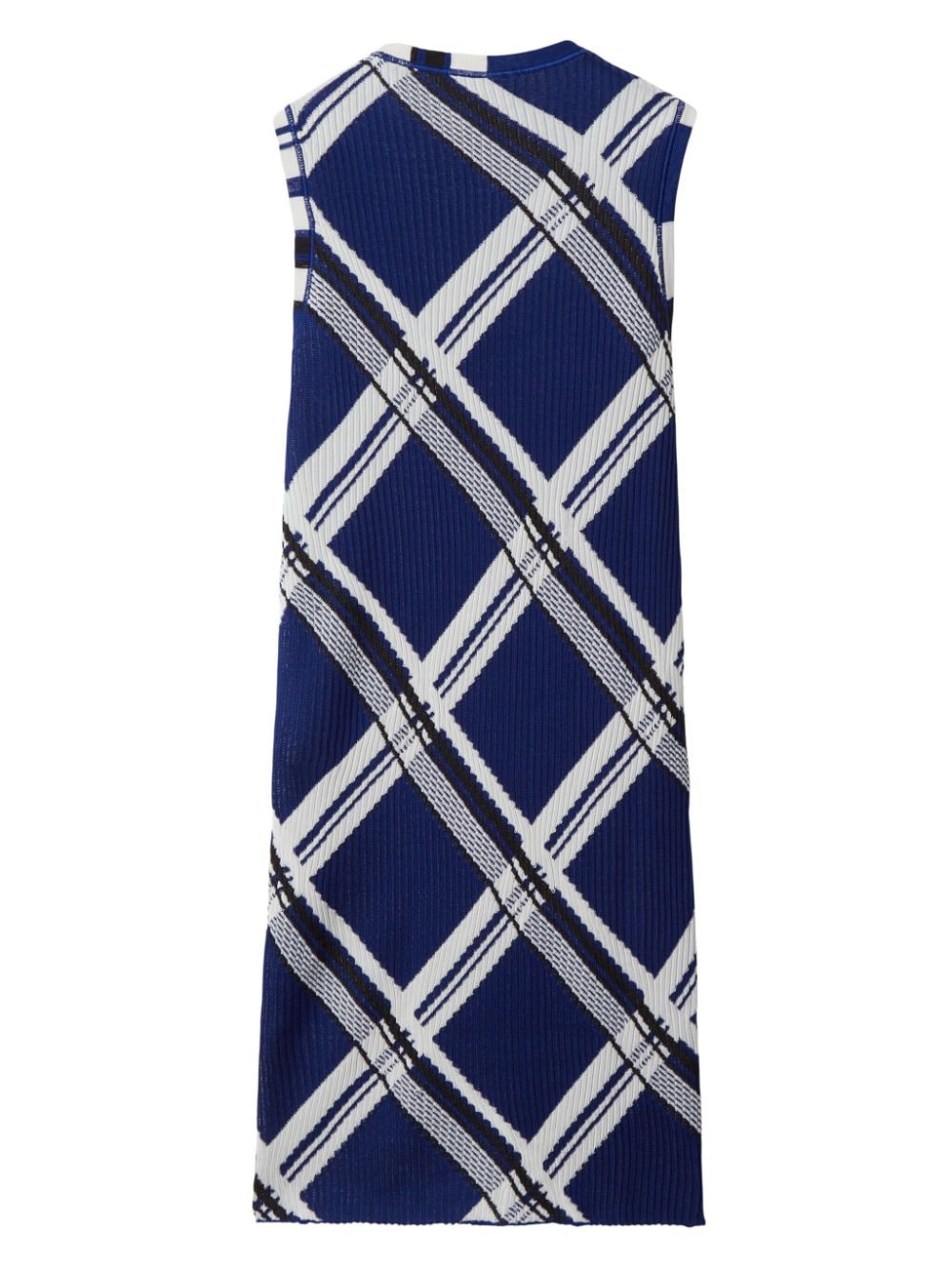 Burberry check-print silk dress Burberry