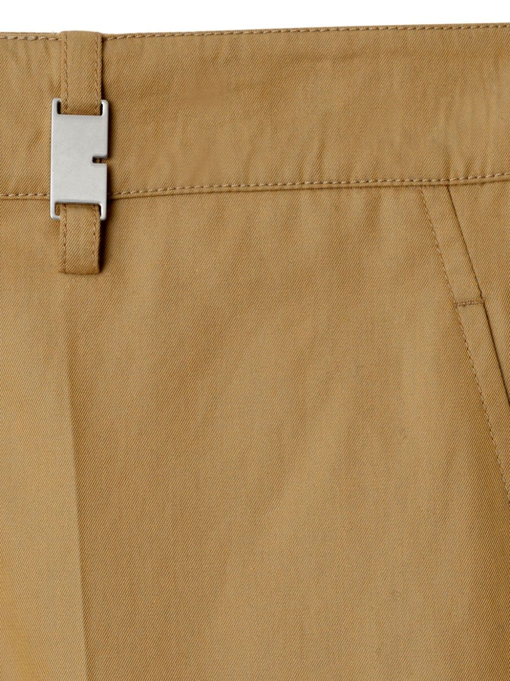 Burberry Straight-leg cotton trousers Burberry