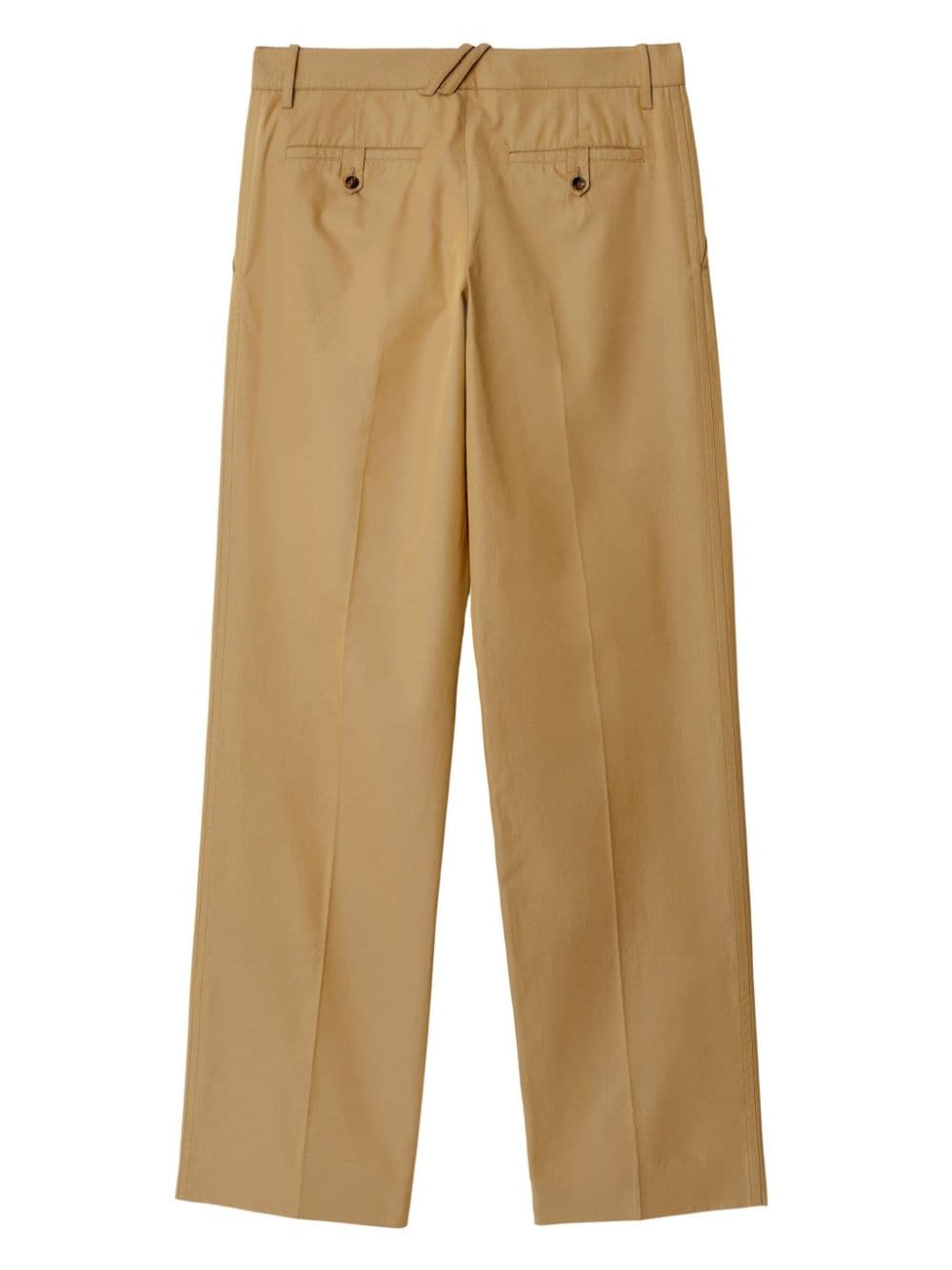 Burberry Straight-leg cotton trousers Burberry