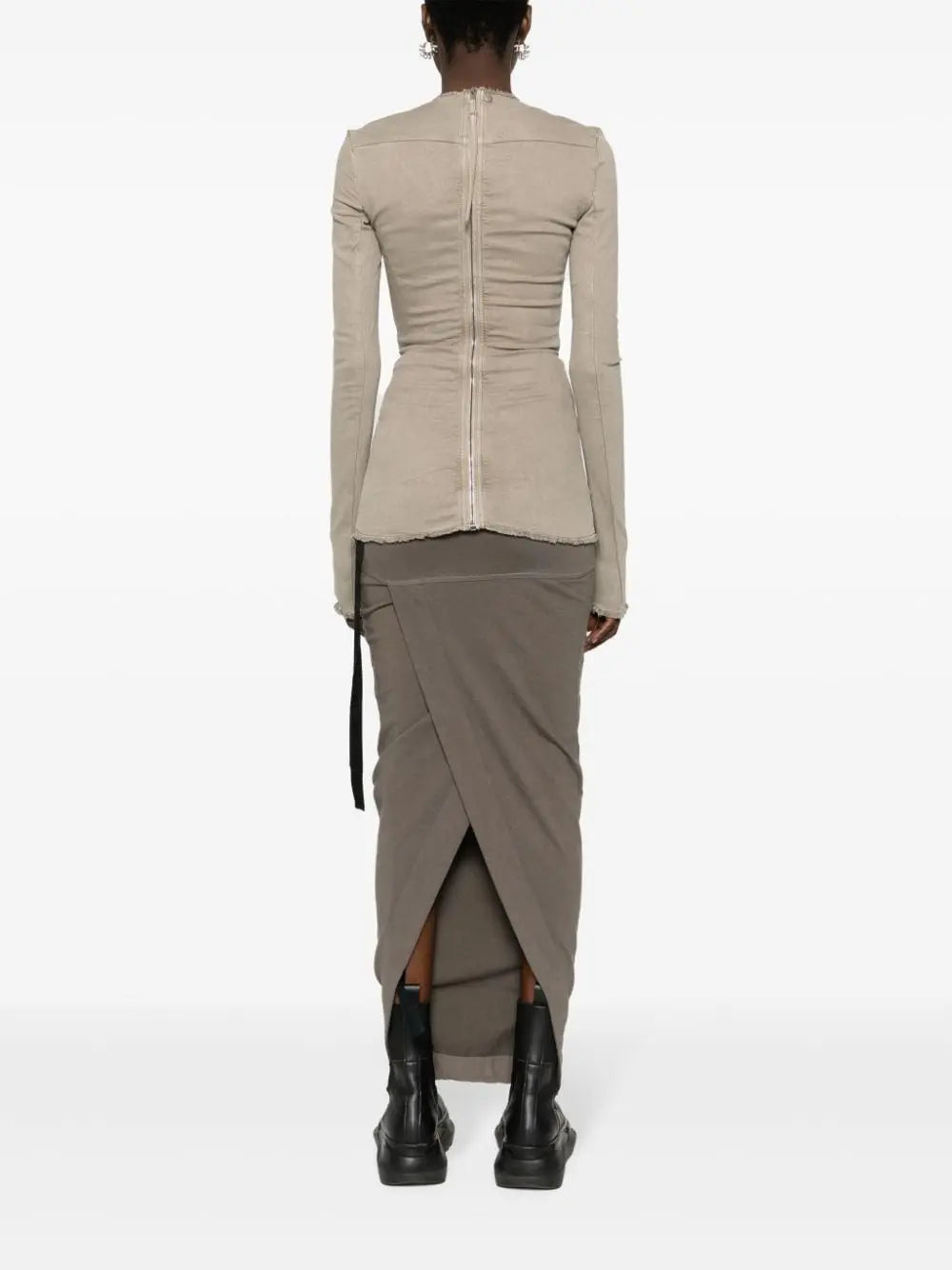 RICK OWENS DRKSHDW T-shirts and Polos Grey Rick Owens Drkshdw