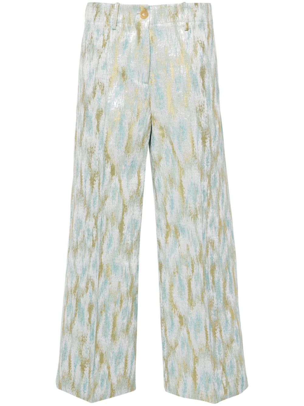 Erika Cavallini Semi-Couture Trousers MultiColour Erika Cavallini Semi-Couture
