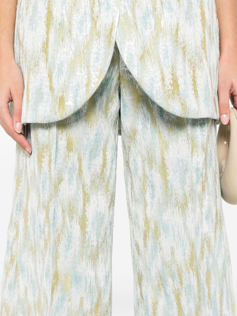 Erika Cavallini Semi-Couture Trousers MultiColour Erika Cavallini Semi-Couture