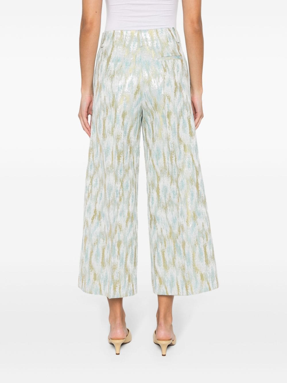 Erika Cavallini Semi-Couture Trousers MultiColour Erika Cavallini Semi-Couture