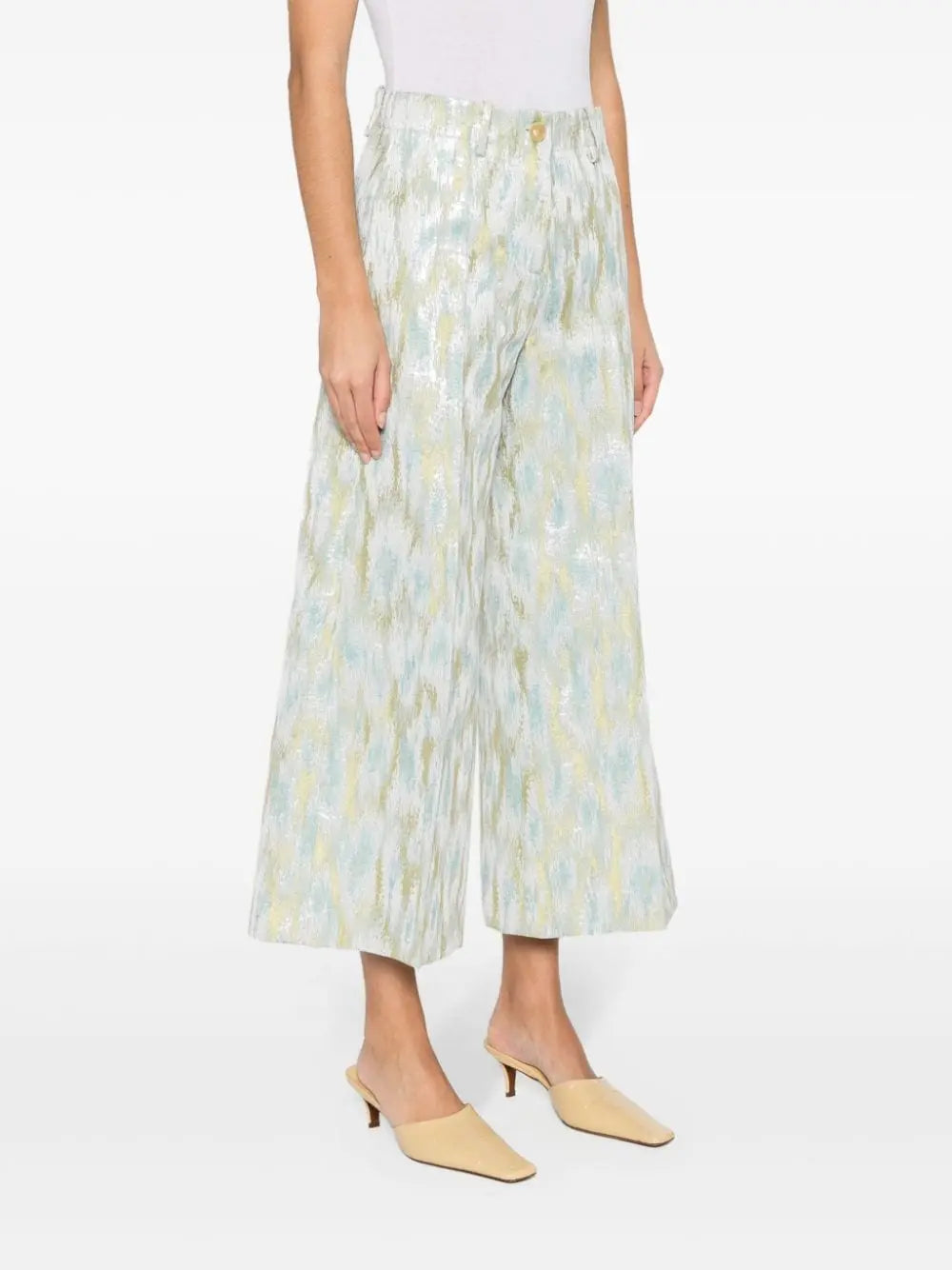 Erika Cavallini Semi-Couture Trousers MultiColour Erika Cavallini Semi-Couture