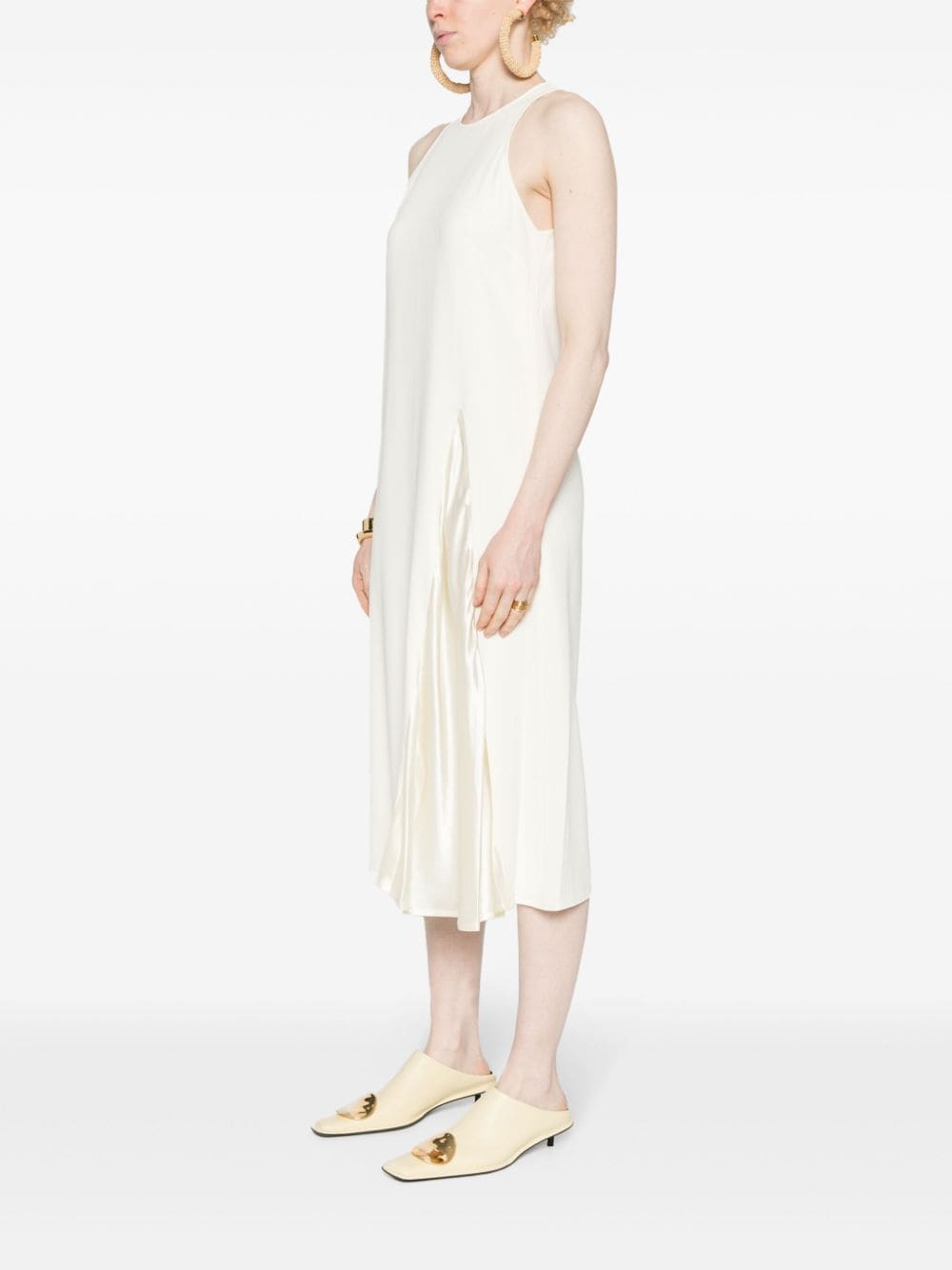 Erika Cavallini Semi-Couture Dresses White Erika Cavallini Semi-Couture