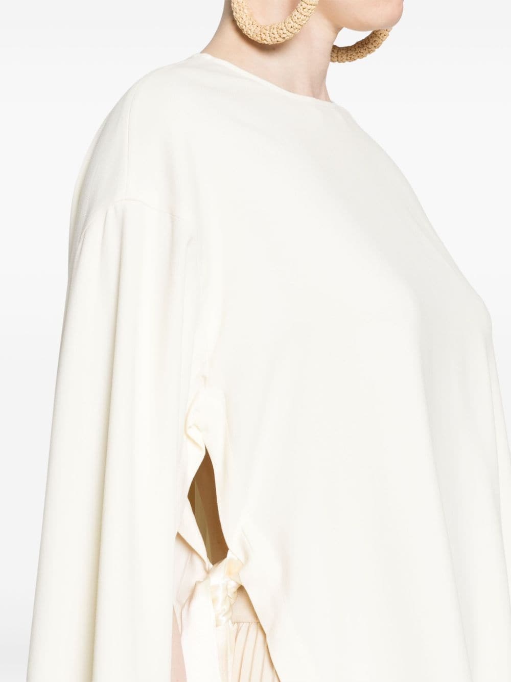 Erika Cavallini Semi-Couture Top White Erika Cavallini Semi-Couture