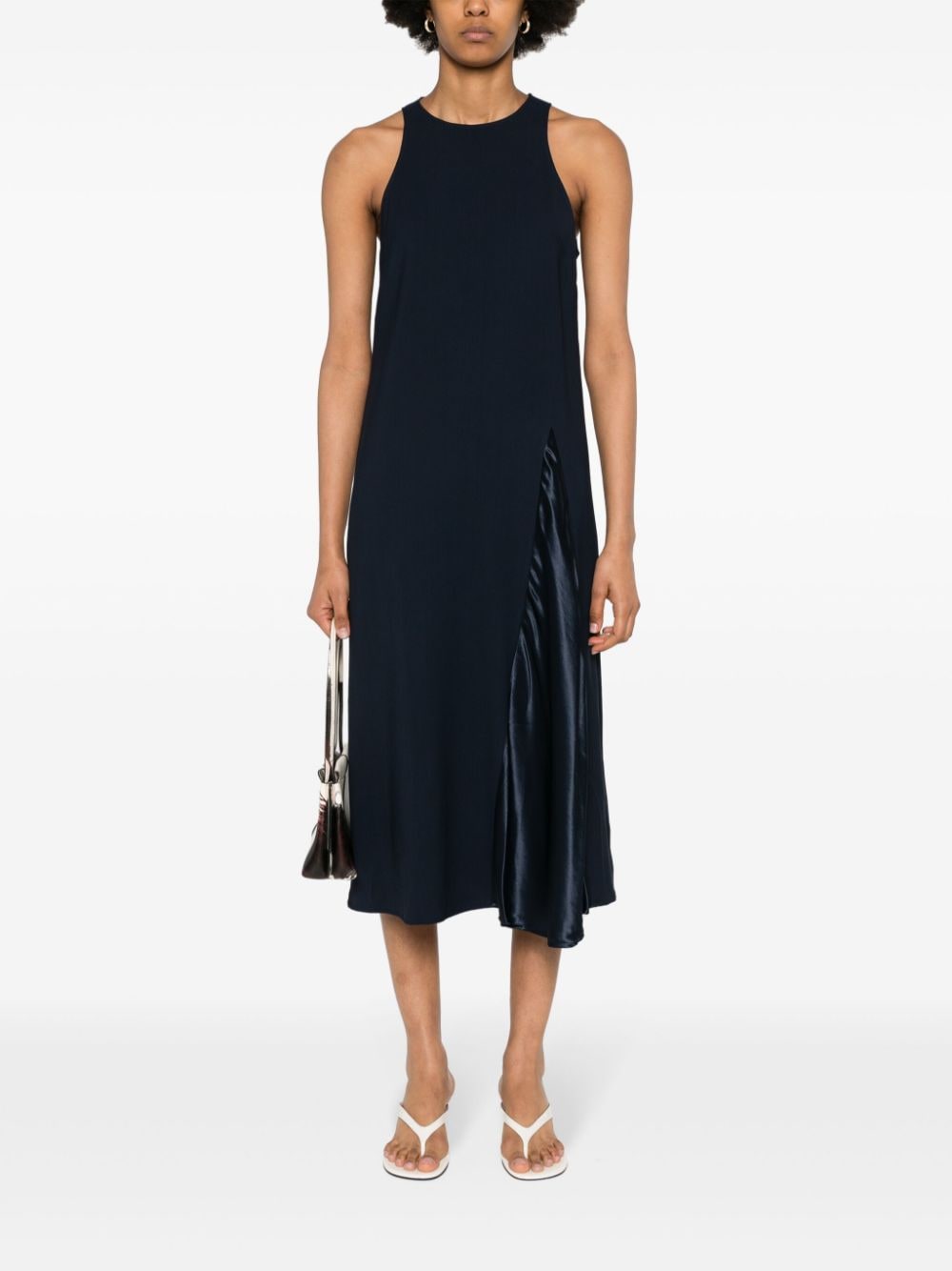 Erika Cavallini Semi-Couture Dresses Blue Erika Cavallini Semi-Couture