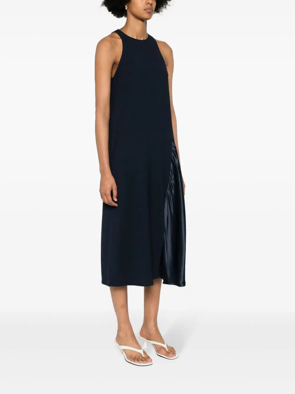 Erika Cavallini Semi-Couture Dresses Blue Erika Cavallini Semi-Couture