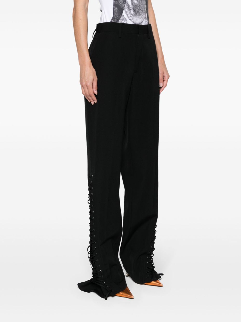 JEAN PAUL GAULTIER Trousers Black Jean Paul Gaultier