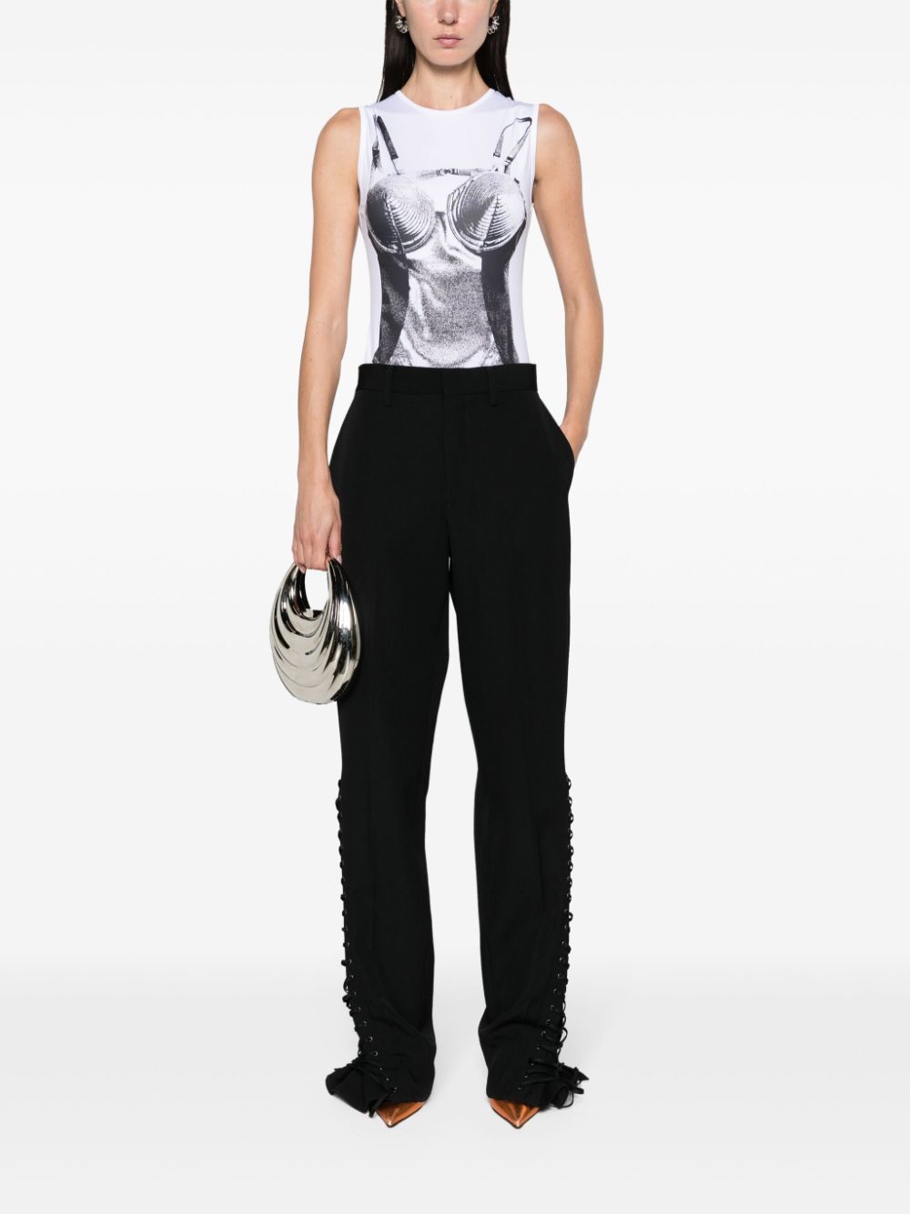 JEAN PAUL GAULTIER Trousers Black Jean Paul Gaultier