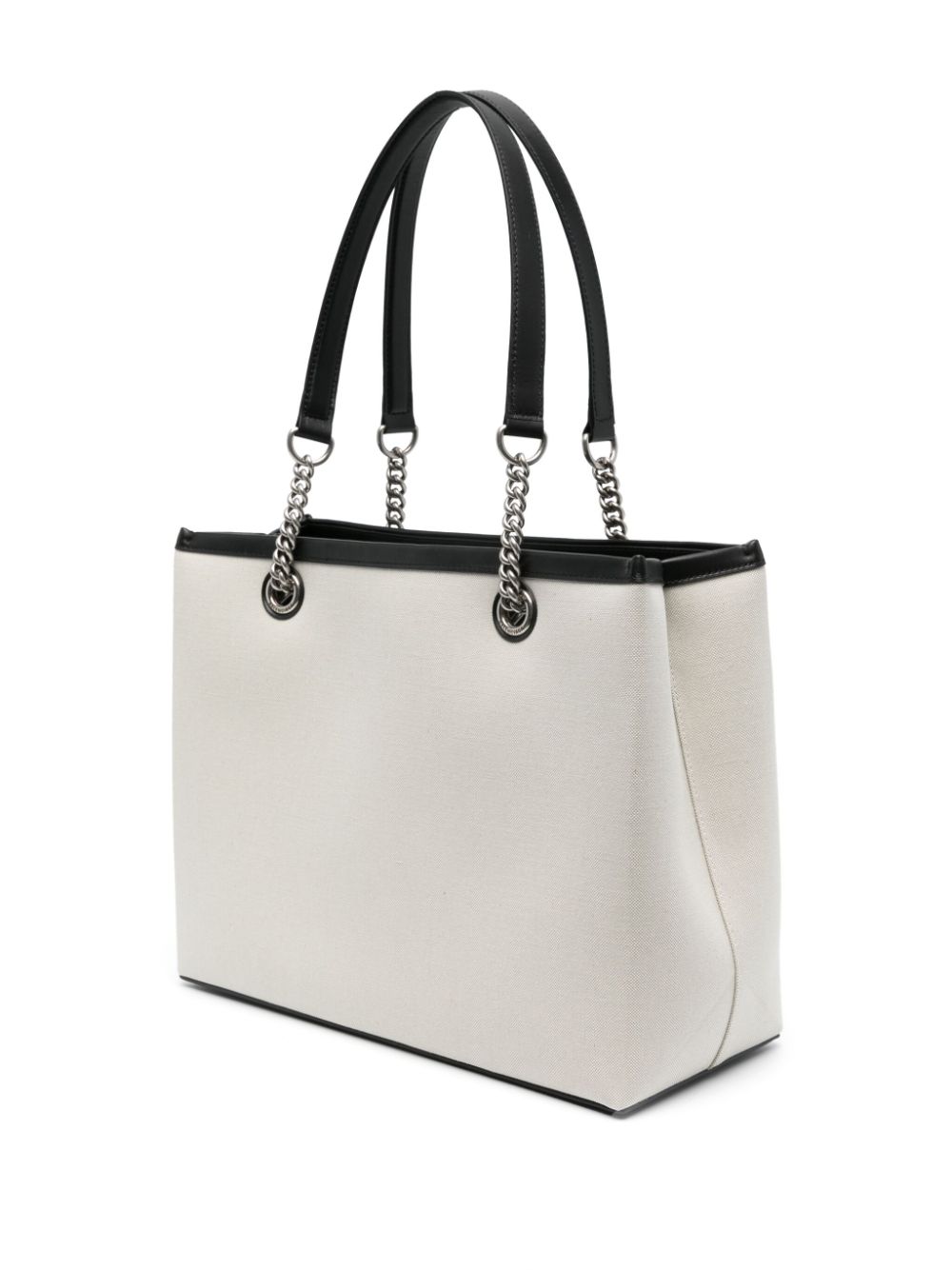 Balenciaga Logo Print Canvas Tote Bag Balenciaga