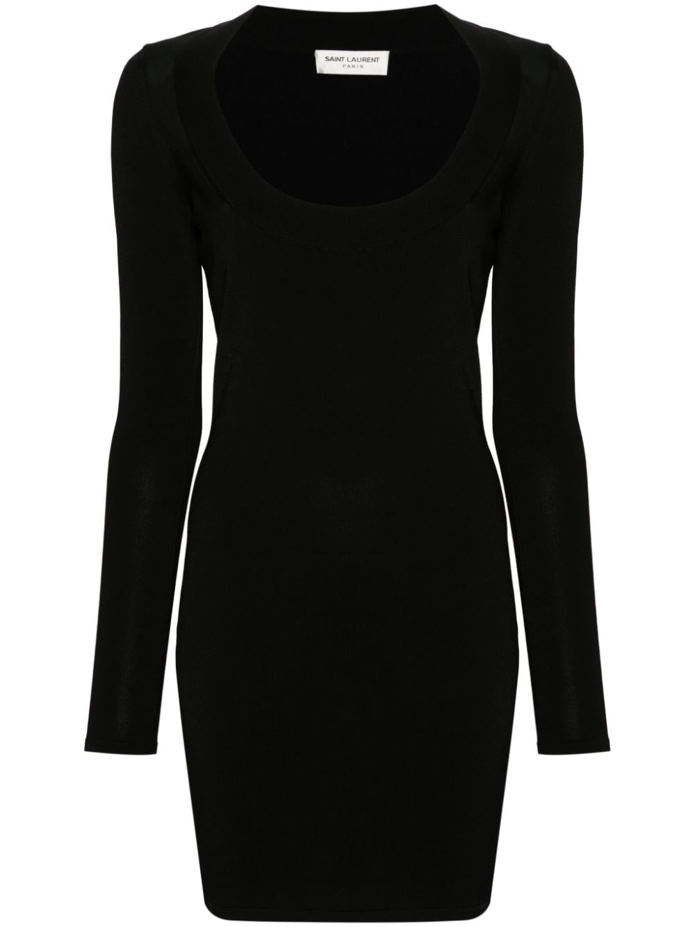 Saint Laurent Décolleté Mini Dress Saint Laurent