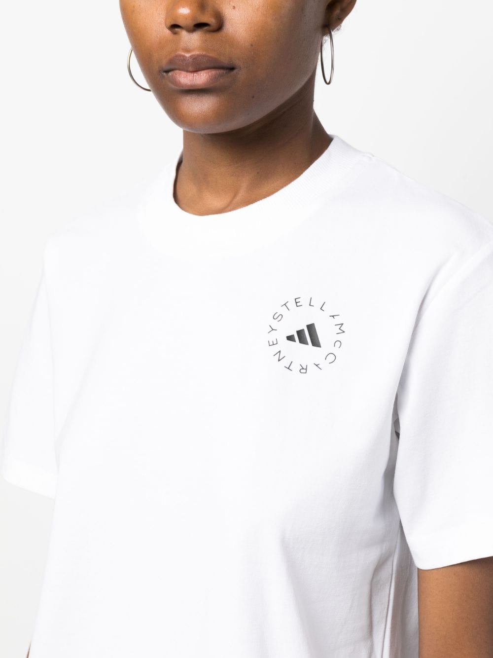 Adidas By Stella McCartney T-shirts and Polos White Adidas By Stella McCartney