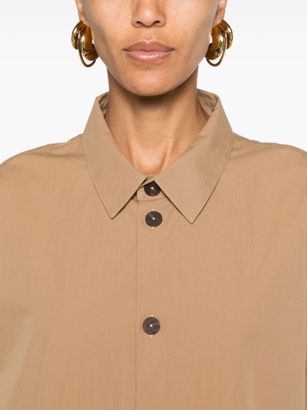 STUDIO NICHOLSON Shirts Beige Studio Nicholson