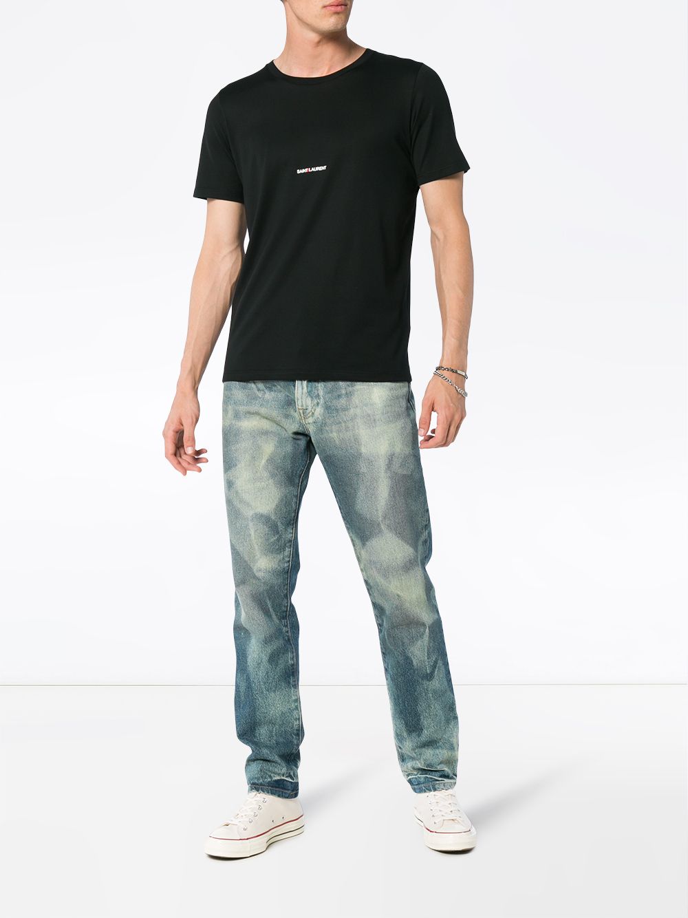 Saint Laurent logo print T-shirt Saint Laurent