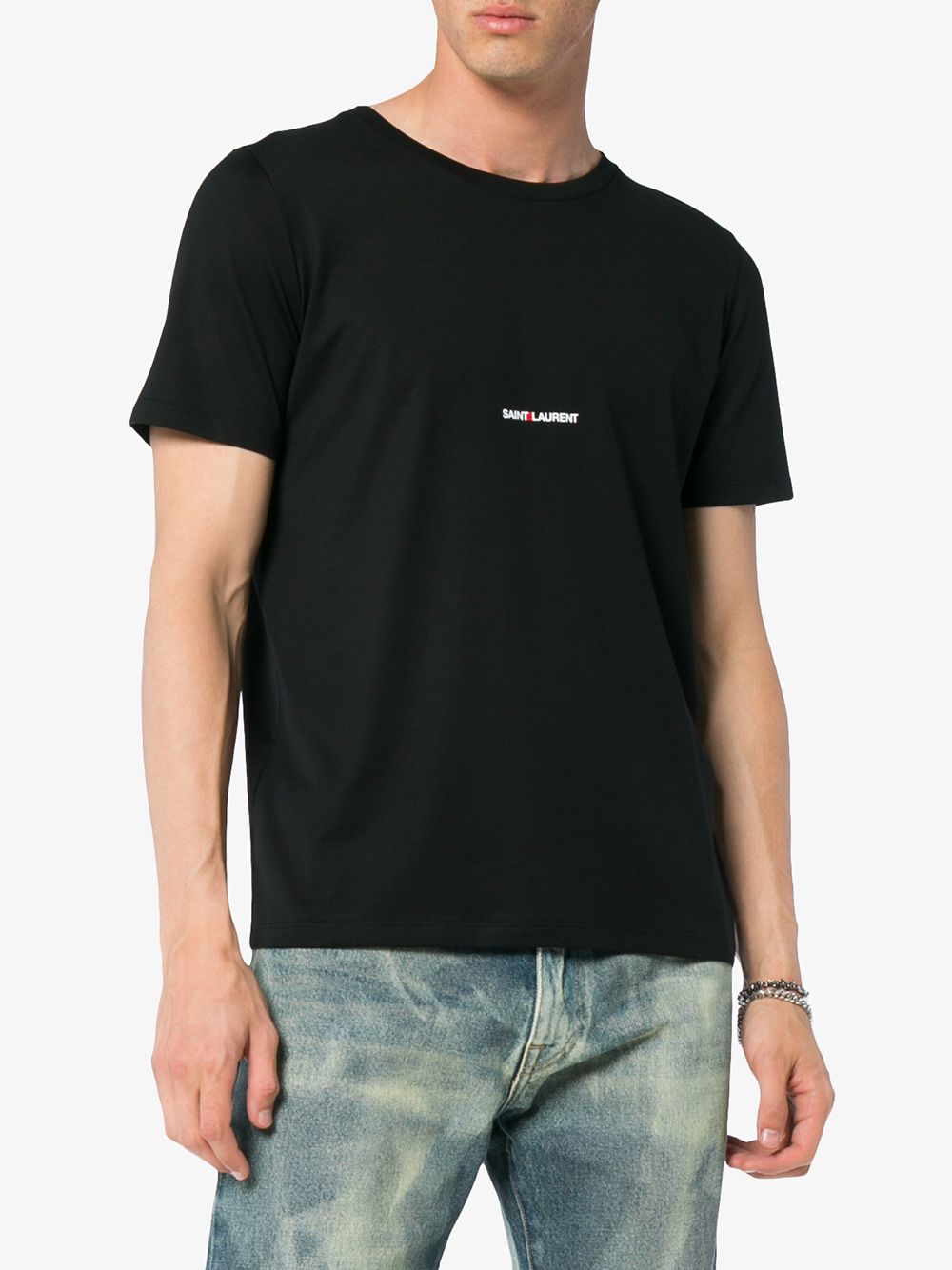 Saint Laurent logo print T-shirt Saint Laurent