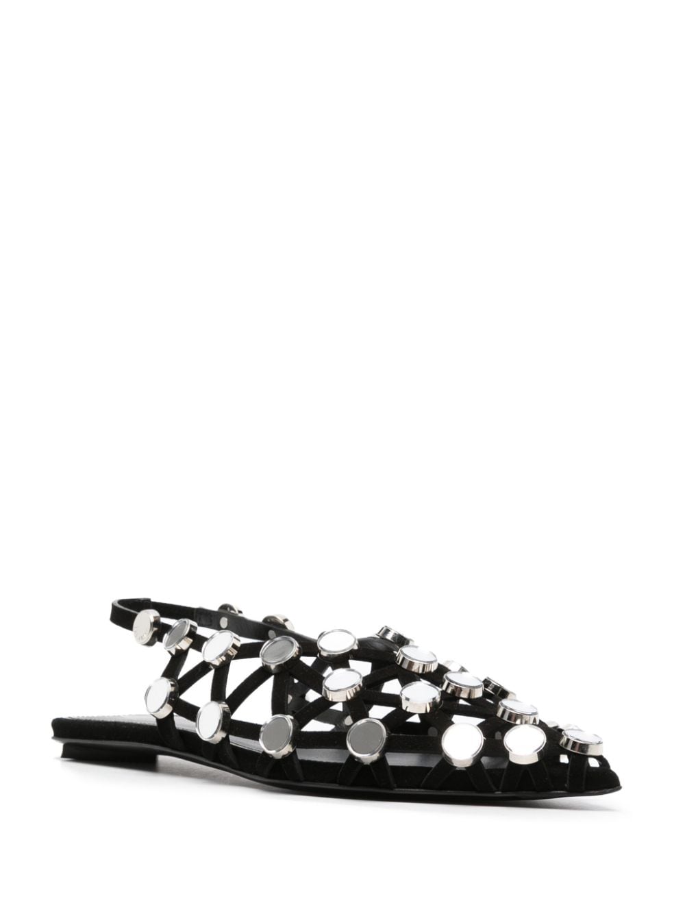 The Attico Flat shoes Black The Attico