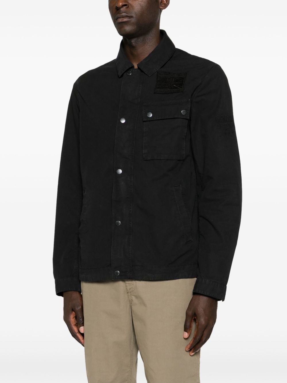 BARBOUR INTERNATIONAL Coats Black Barbour International