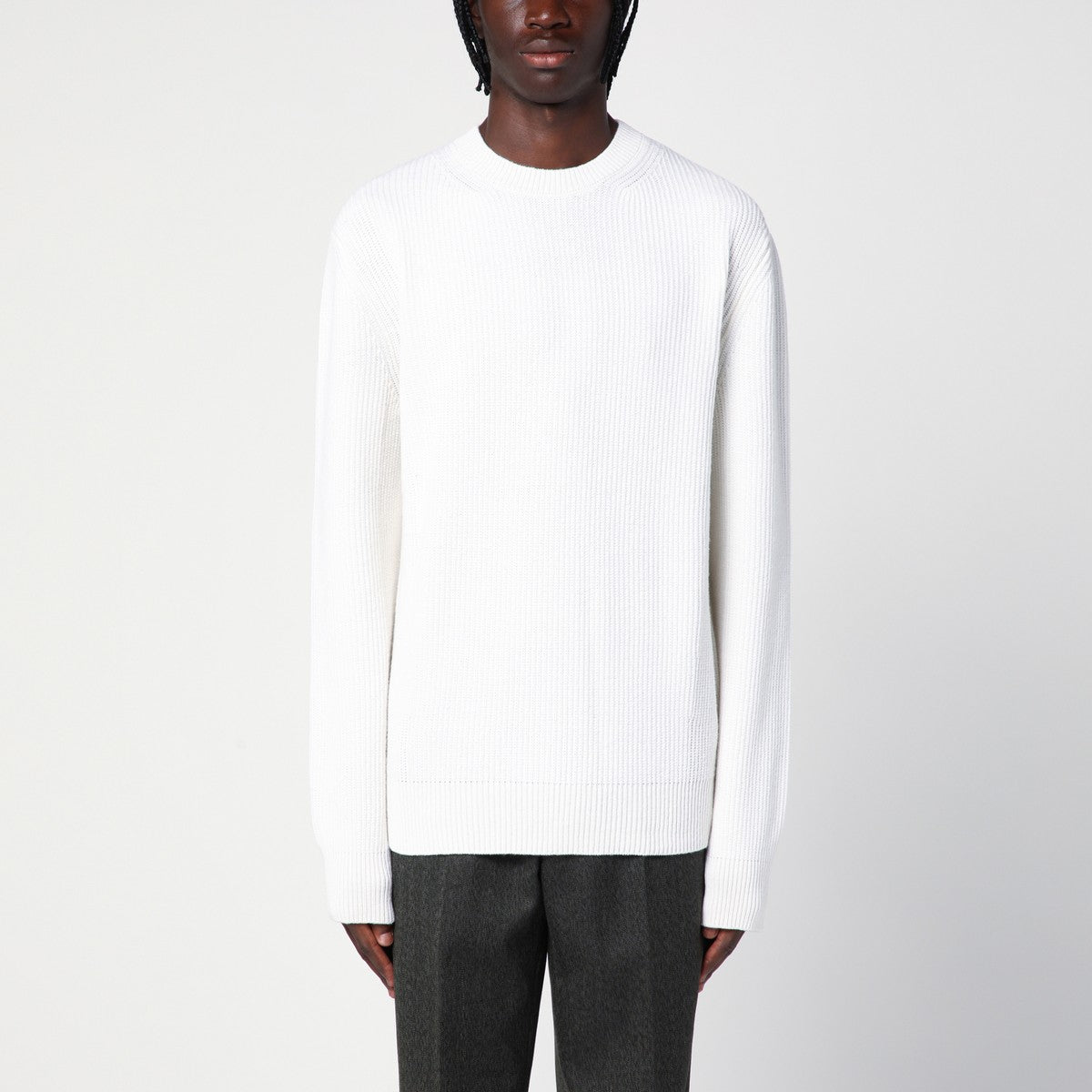 ZEGNA Oasi beige cashmere jumper ZEGNA