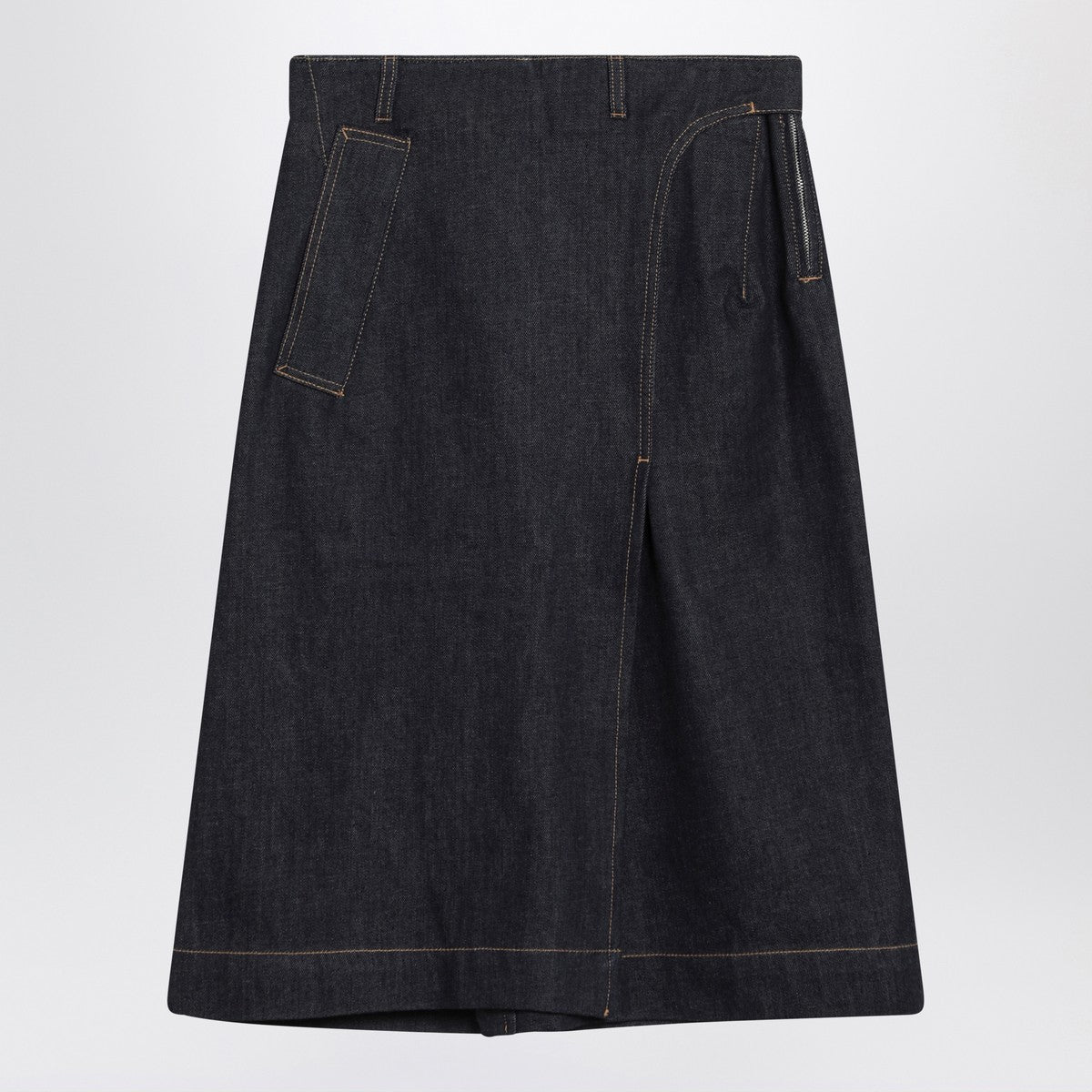 Victoria Beckham Dark blue denim skirt Victoria Beckham