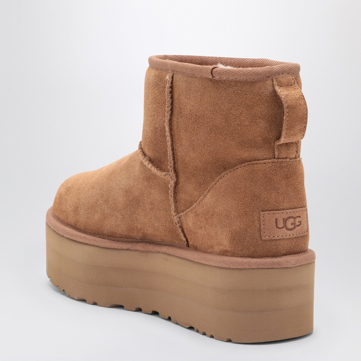 UGG Classic Mini Platform boots in chestnut Ugg
